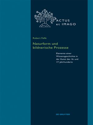 cover image of Naturform und bildnerische Prozesse